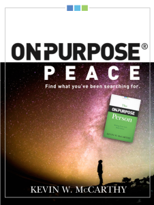 On-Purpose Peace Fellowship Edition